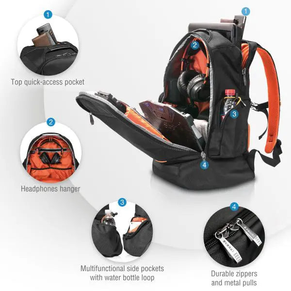EVERKI ContemPRO 117 Laptop Gamer Backpack 