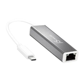 J5create JCE133G USB-C to Gigabit Ethernet Adaptor (USB Type-C to RJ-45)