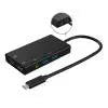 J5create JVA01 Video Capture USB Hub - Designed to function as a USB hub and a UVC capture device - HDMI Capture with Power Delivery + USB-C Hub HDMI