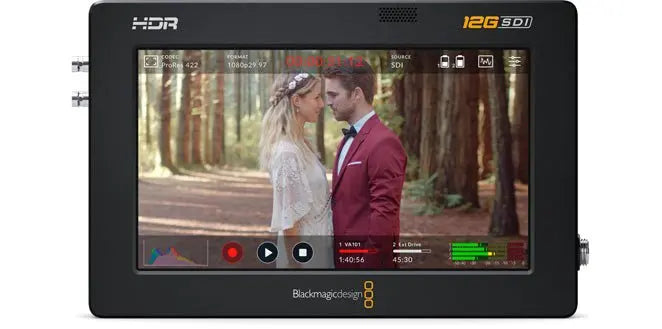 Blackmagic Video Assist 5" 12G HDR Professional Monitoring - Masters Voice Audio Visual