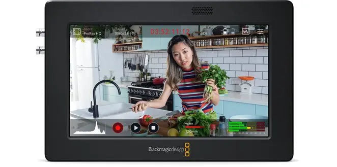 Blackmagic Video Assist 5 3G is a portable monitor, a professional recorder, a portable scope and a fantastic camera - Masters Voice Audio Visual