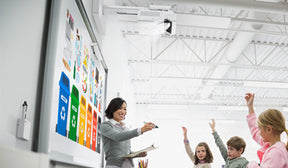 Epson 735F Ultra Short Throw Projector with Break Through Laser Interactive Technology
