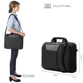Everki 16" Advance Compact Laptop bag suitable for laptops from 15.6" to 16" - Masters Voice Audio Visual
