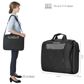 Everki 17" Advance Compact Briefcase (Laptop bag suitable for laptops up to 17.3") - Masters Voice Audio Visual