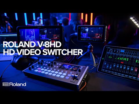 Roland HDMI Video Switcher V-8HD unlock a world of creative options