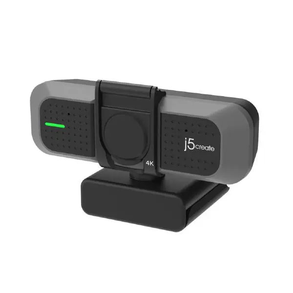 J5create USB 4K Ultra HD Webcam Model_ JVU430 - Support 4K at 30FPS or 1080P at 60FPS - Ideal for Live streaming - Masters Voice Audio Visual