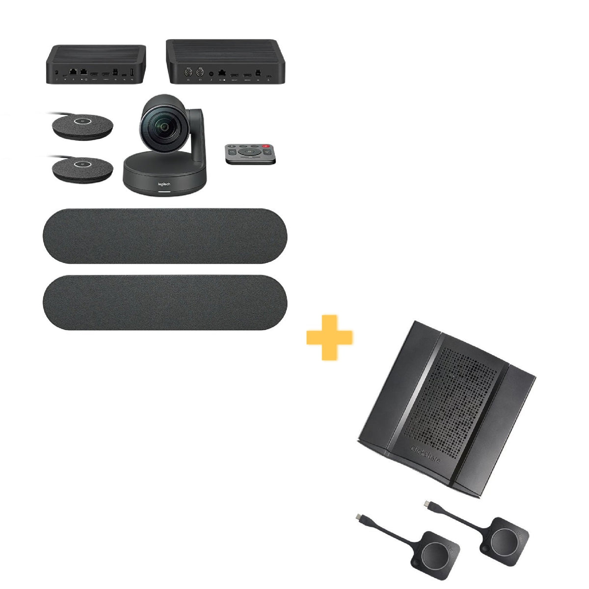 Logitech Rally Bar-HD Conference System with Barco CX50 - Masters Voice Audio Visual