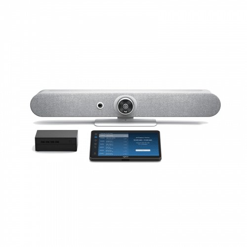 Logitech Rally Bar with Lenovo Thinkcore I5 Bundle | White for Medium Rooms - Masters Voice Audio Visual