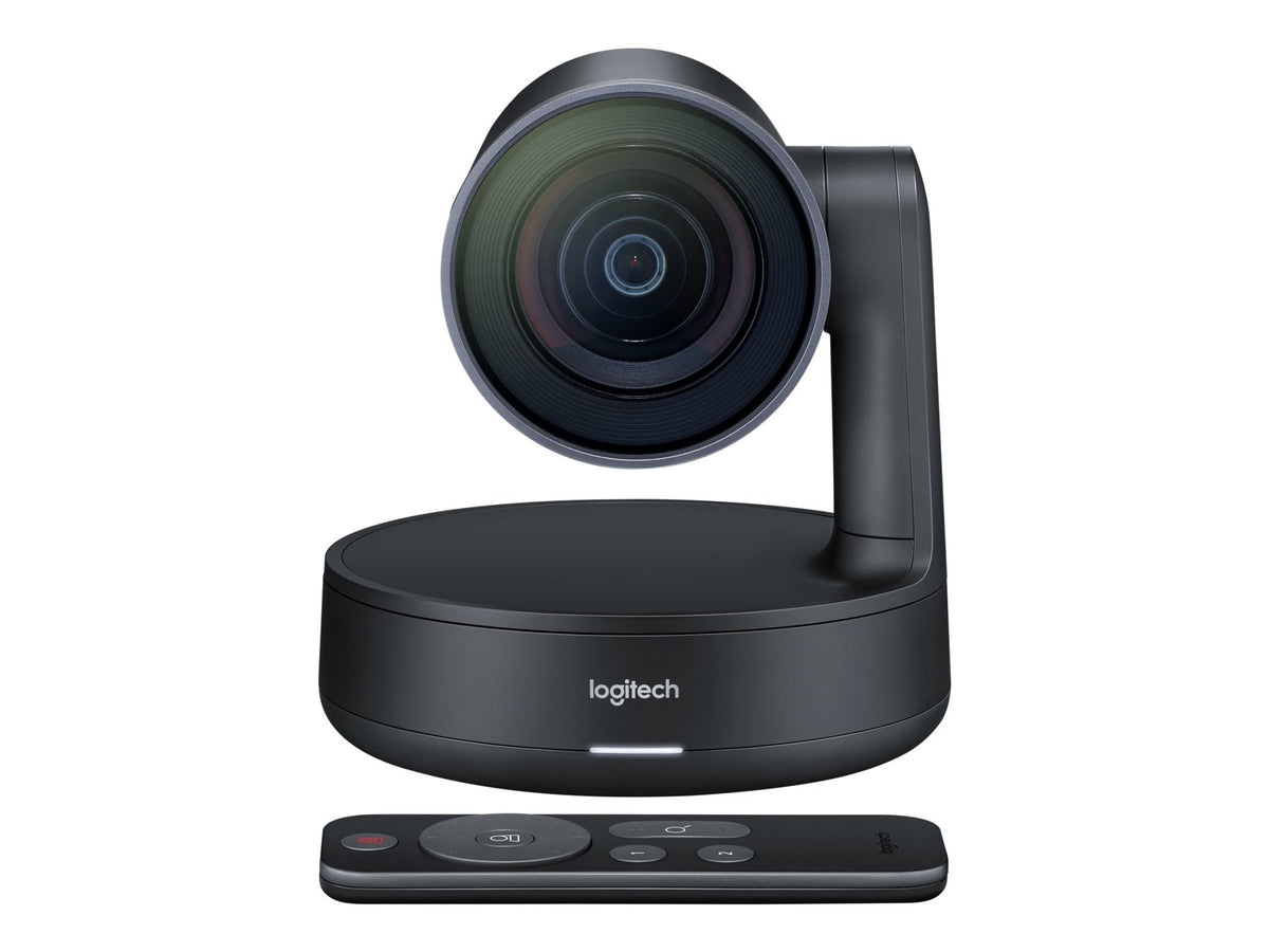 Logitech Rally Camera 4k - Premium PTZ Camera with Ultra-HD - Masters Voice Audio Visual