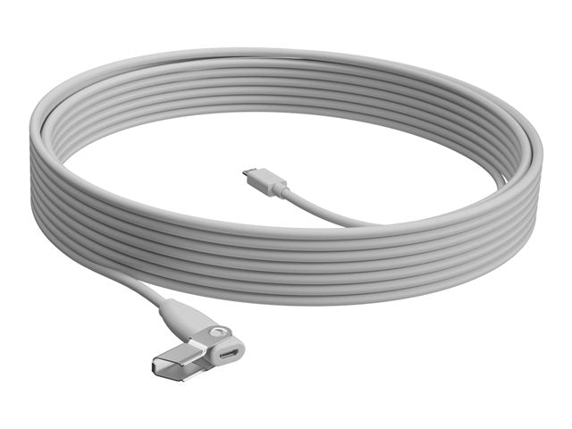 Logitech Rally Mic Pod Extension Cable - Microphone extension cable - 10 m - Masters Voice Audio Visual