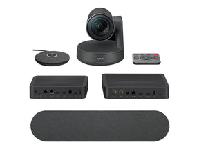 LOGITECH RALLY ULTRA HD CONFERENCE SYSTEM KIT, CAMERA (1),HUB(2),SPEAKER(1), MIC POD(1),