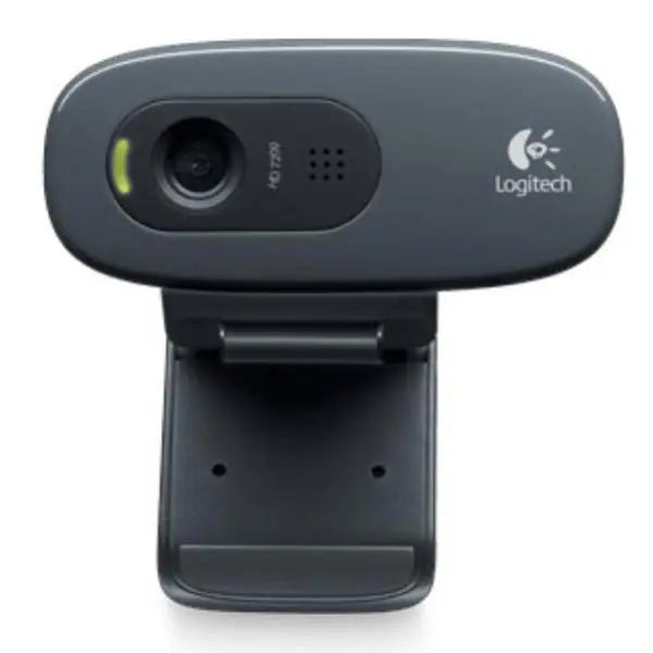 Logitech Webcam HD C270, USB, Monitor Clip