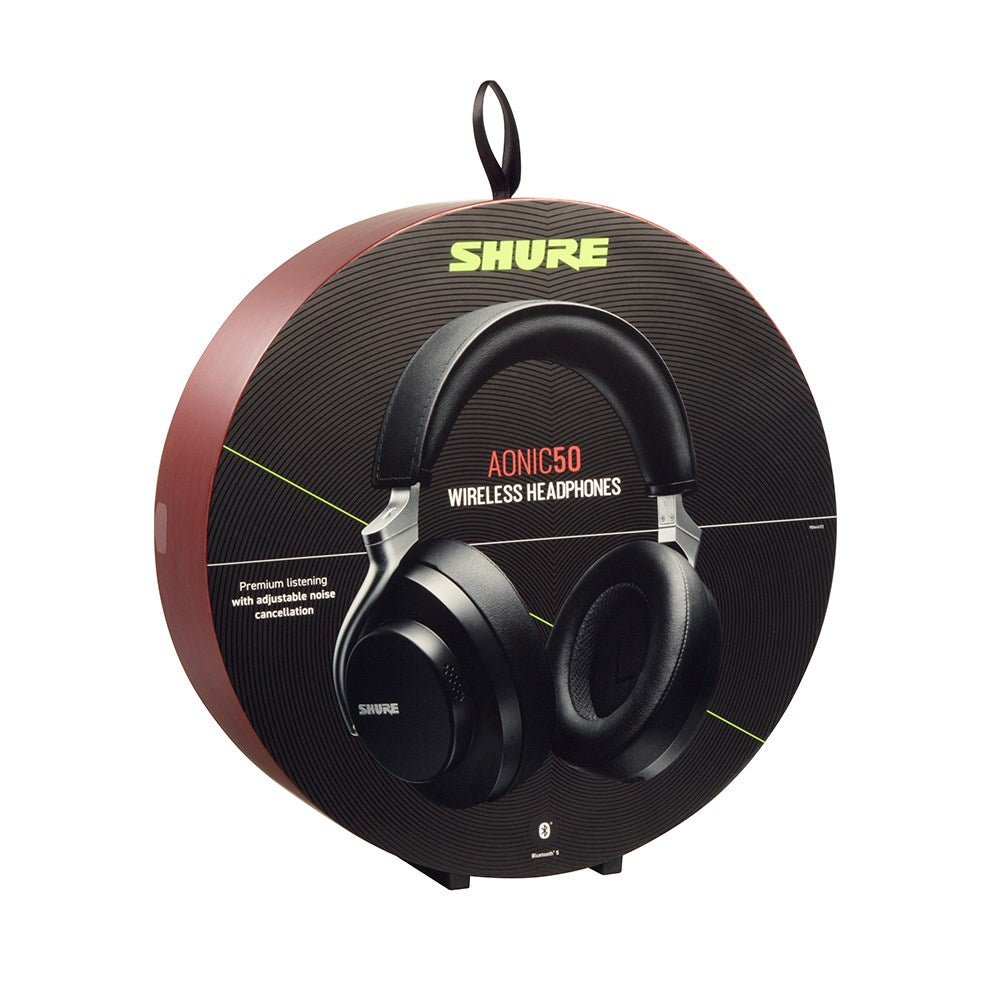 Shure AONIC 50 (Black) Wireless Noise Cancelling Headphones