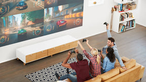 4K PRO-UHD Home Theatre projector with superior image quality and gaming capabilities